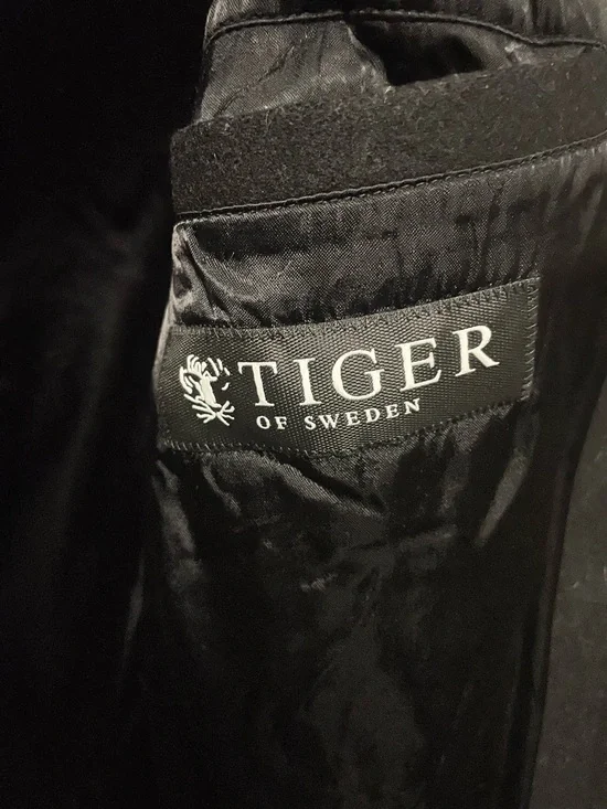 Tiger of Sweden Egal 4 Wool Car Coat Men’s Size 54 - Picture 7 of 14